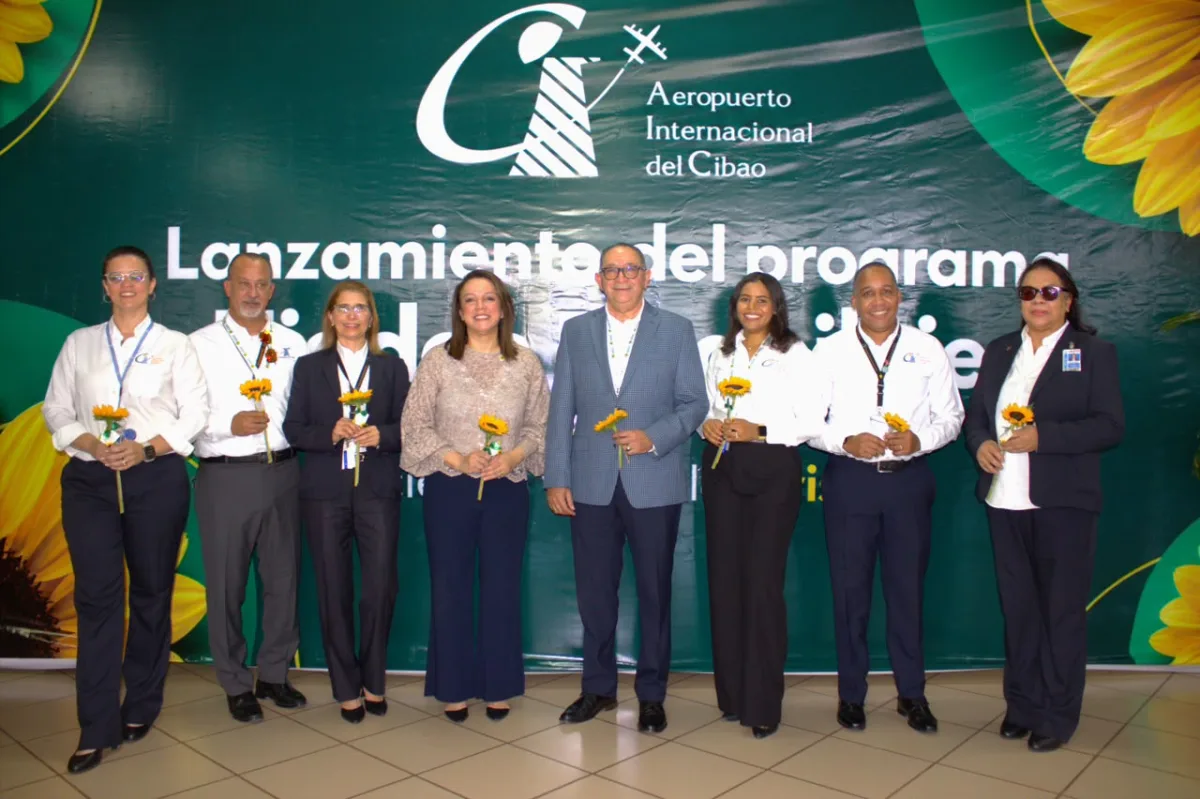 Aeropuerto Internacional del Cibao implementa programa para pasajeros con discapacidades no visibles