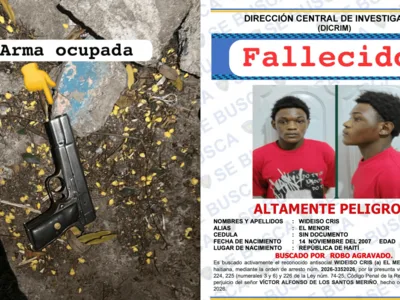 Muere presunto delincuente tras enfrentamiento con agentes del Dicrim en Santiago