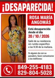 Denuncian desaparición de mujer de 58 años en La Caleta, Boca Chica