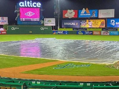 LIDOM suspende jornada de béisbol de este martes por mal tiempo