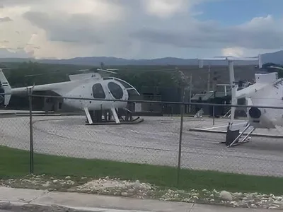 Helicópteros salvadoreños son trasladados a la fortaleza de Jimaní